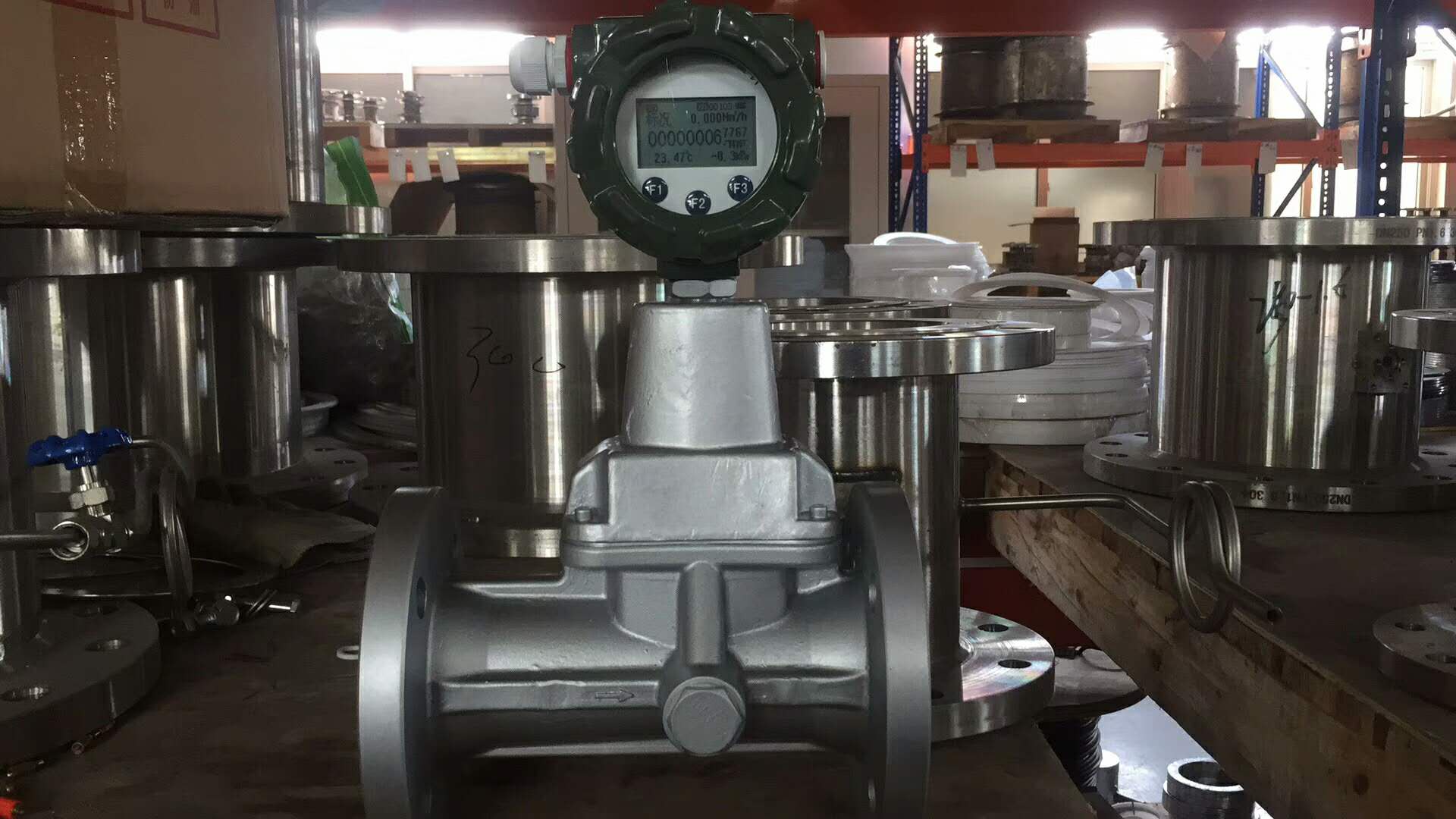 天然氣流量計，溫壓補償氣體流量計，不銹鋼旋進旋渦流量計