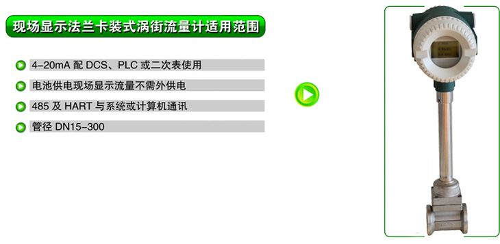 蒸汽流量計，蒸汽計量